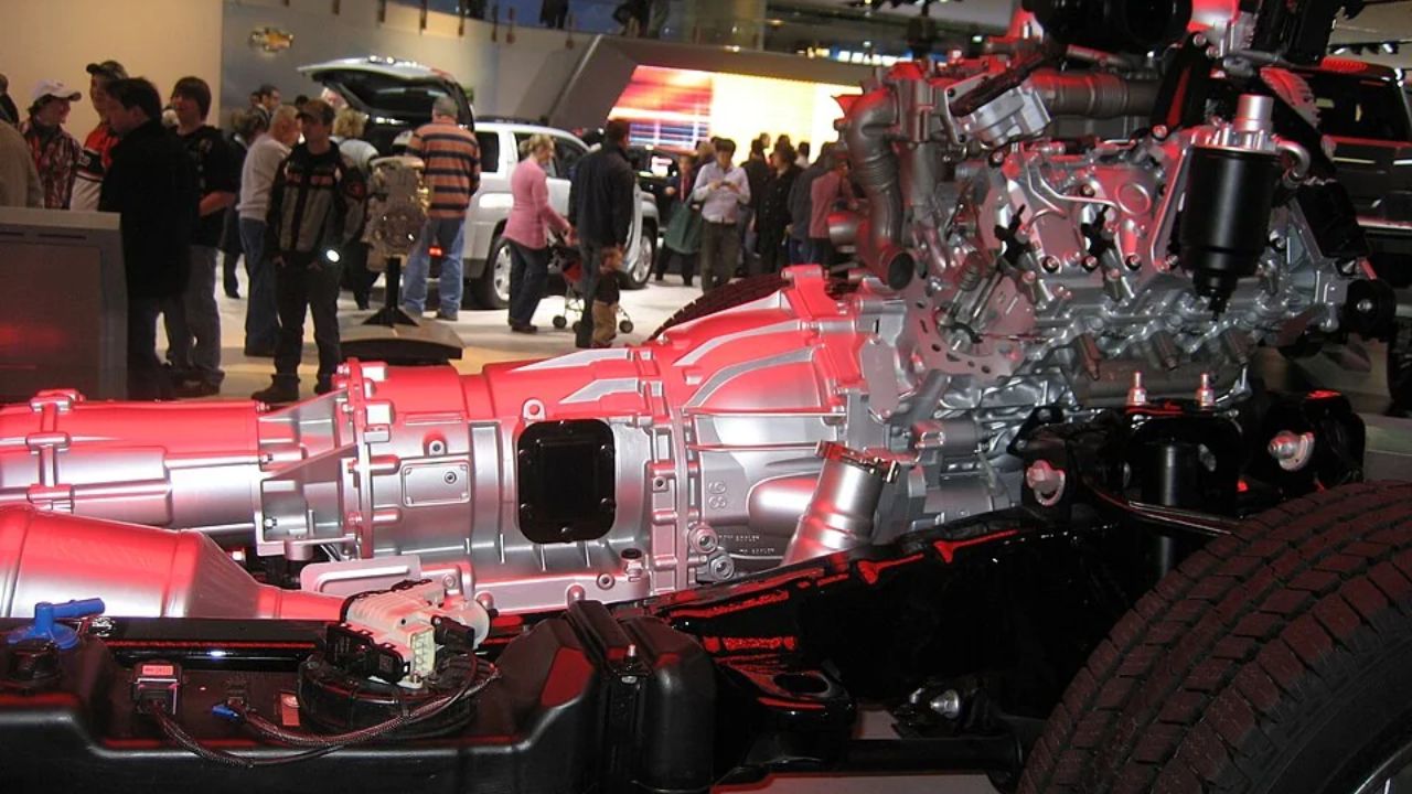 A Duramax 6.6 diesel V8
