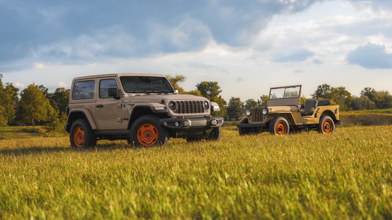 Jeep’s CJ-2A tribute Wrangler costs $115 more than a similarly equipped Rubicon