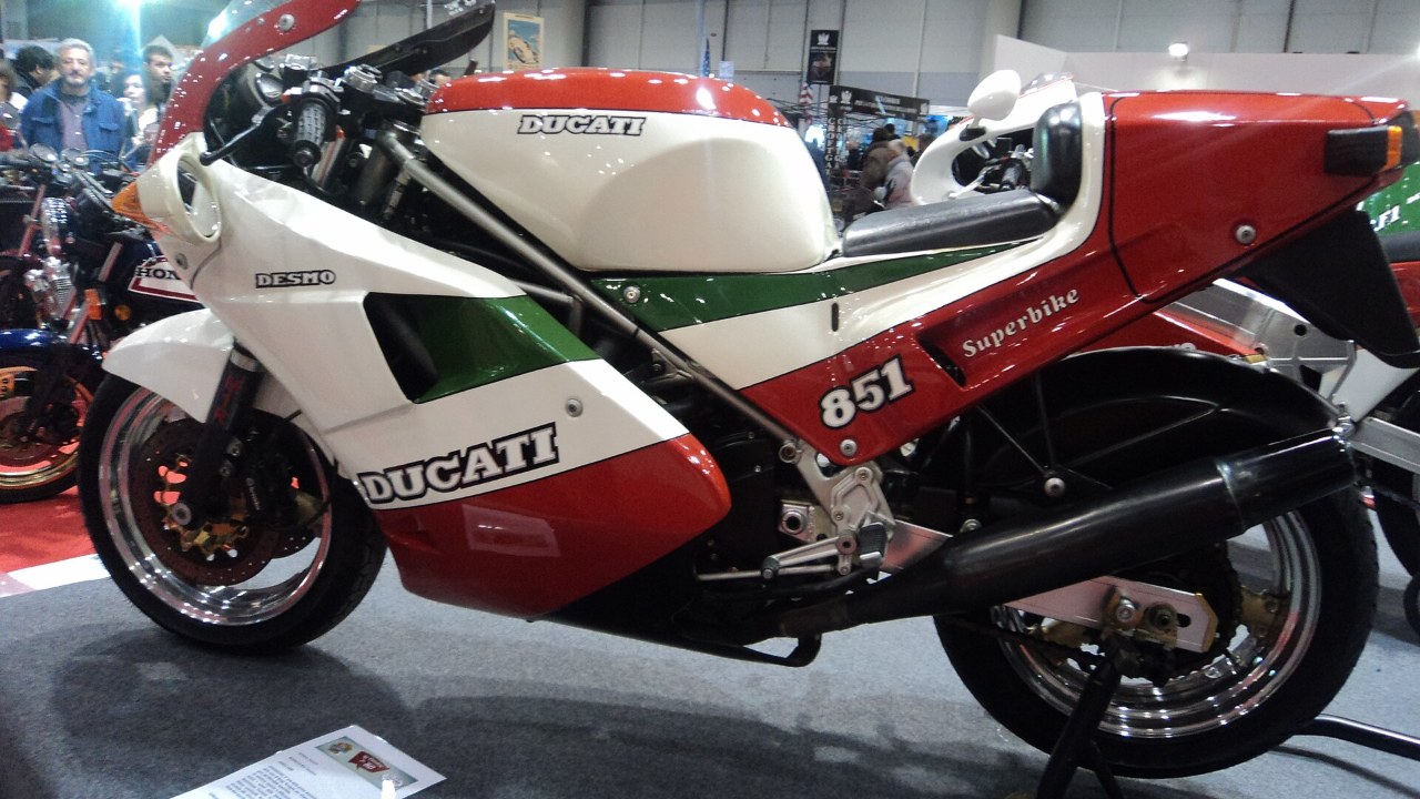 Ducati 851 Superbike kit in red, white and green