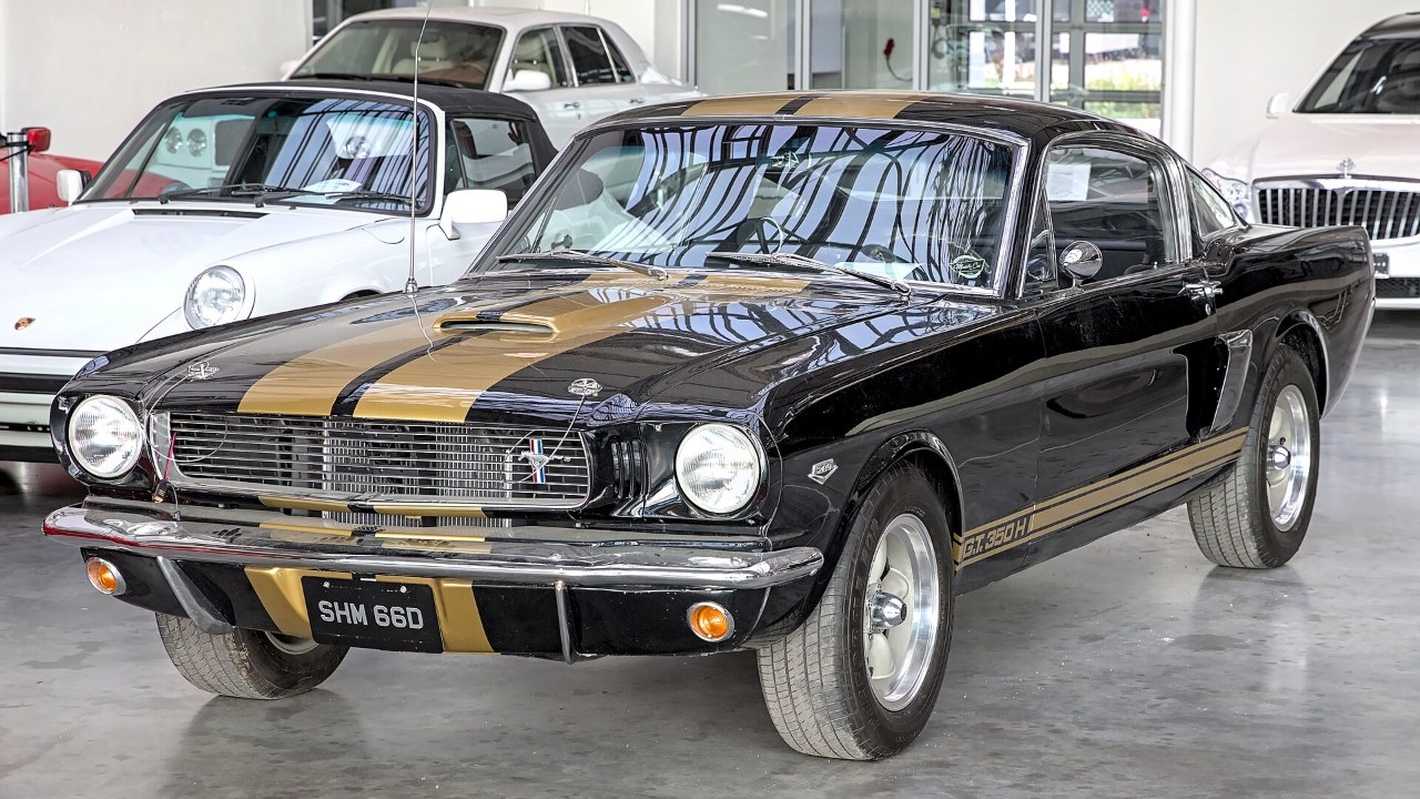 Hertz put about 1,000 Shelby GT350H Mustangs in its 1966 rental fleet