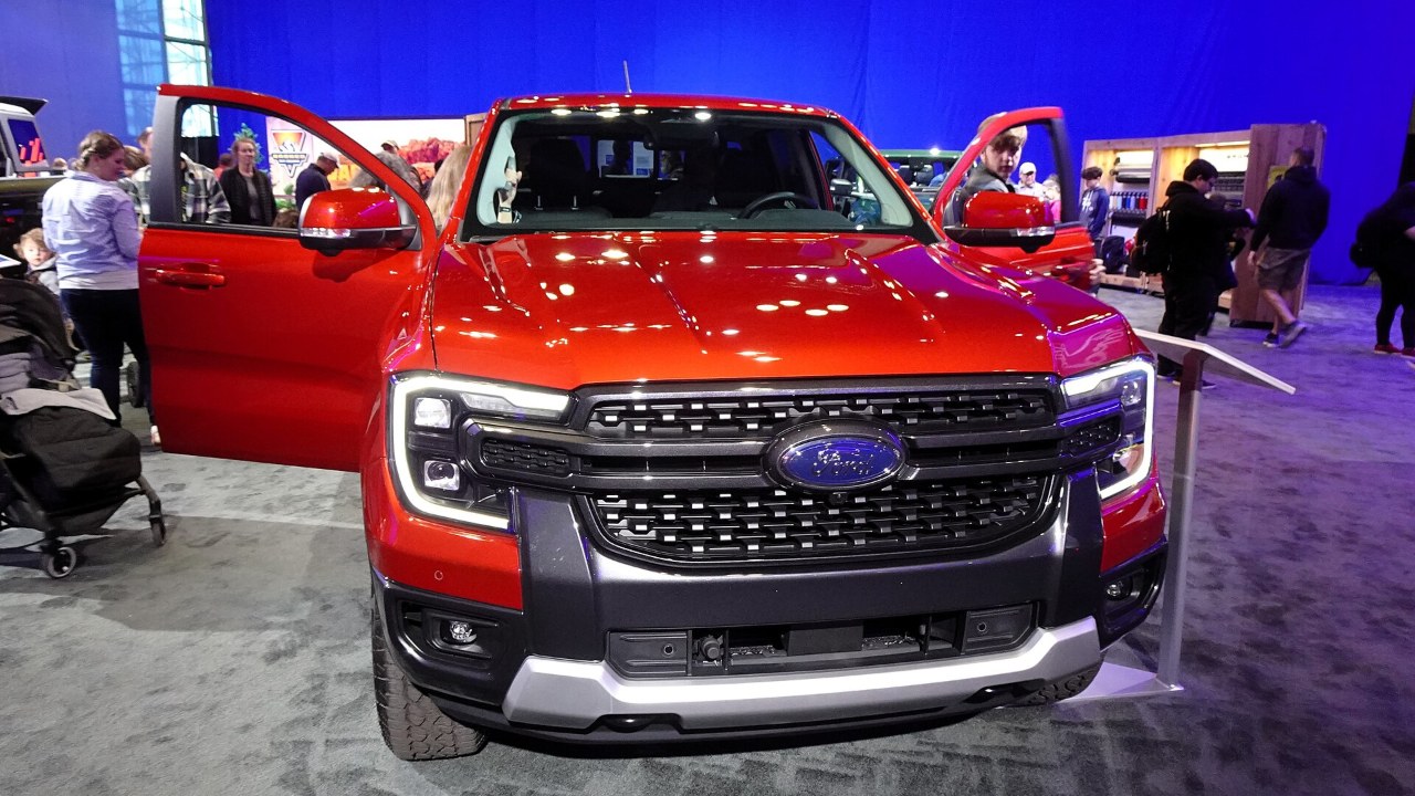 2024 Ford Ranger Lariat SuperCrew, the same generation as the 2026 trucks in the Ford Ranger recall