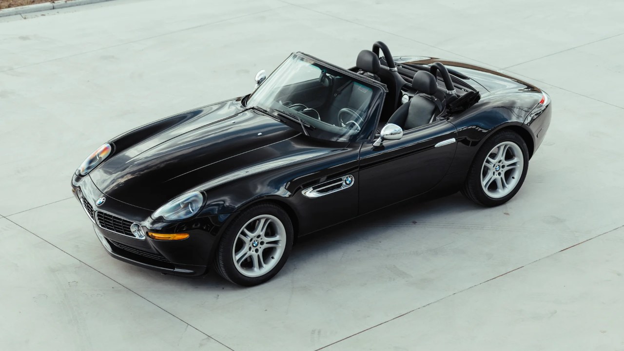 Pete Sampras’s 2000 BMW Z8, one of 667 black-on-black cars, heads to auction in Belgium