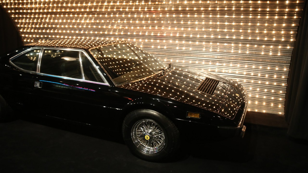 Elvis Presley's black 1975 Ferrari Dino 308 GT4