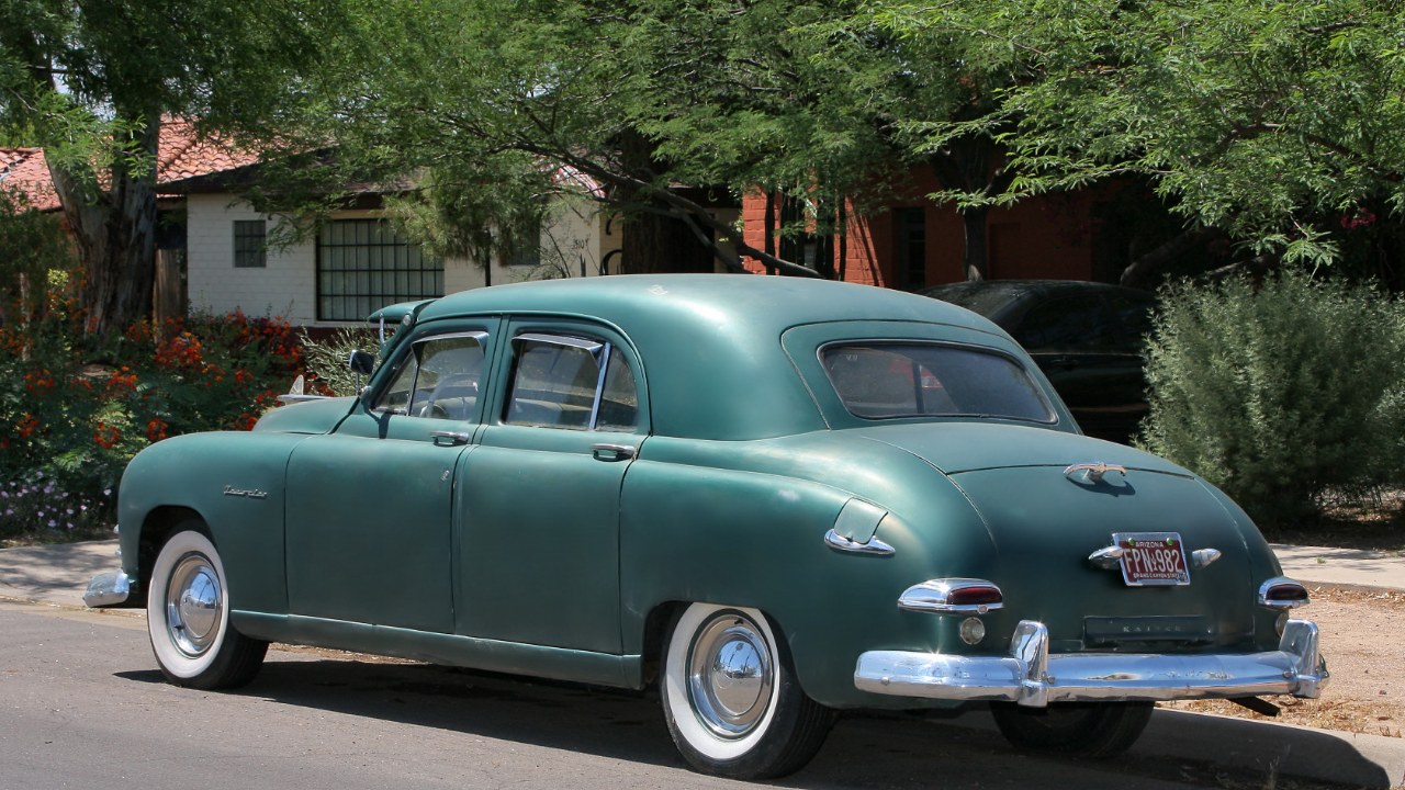 1949 Kaiser Traveler utility sedan