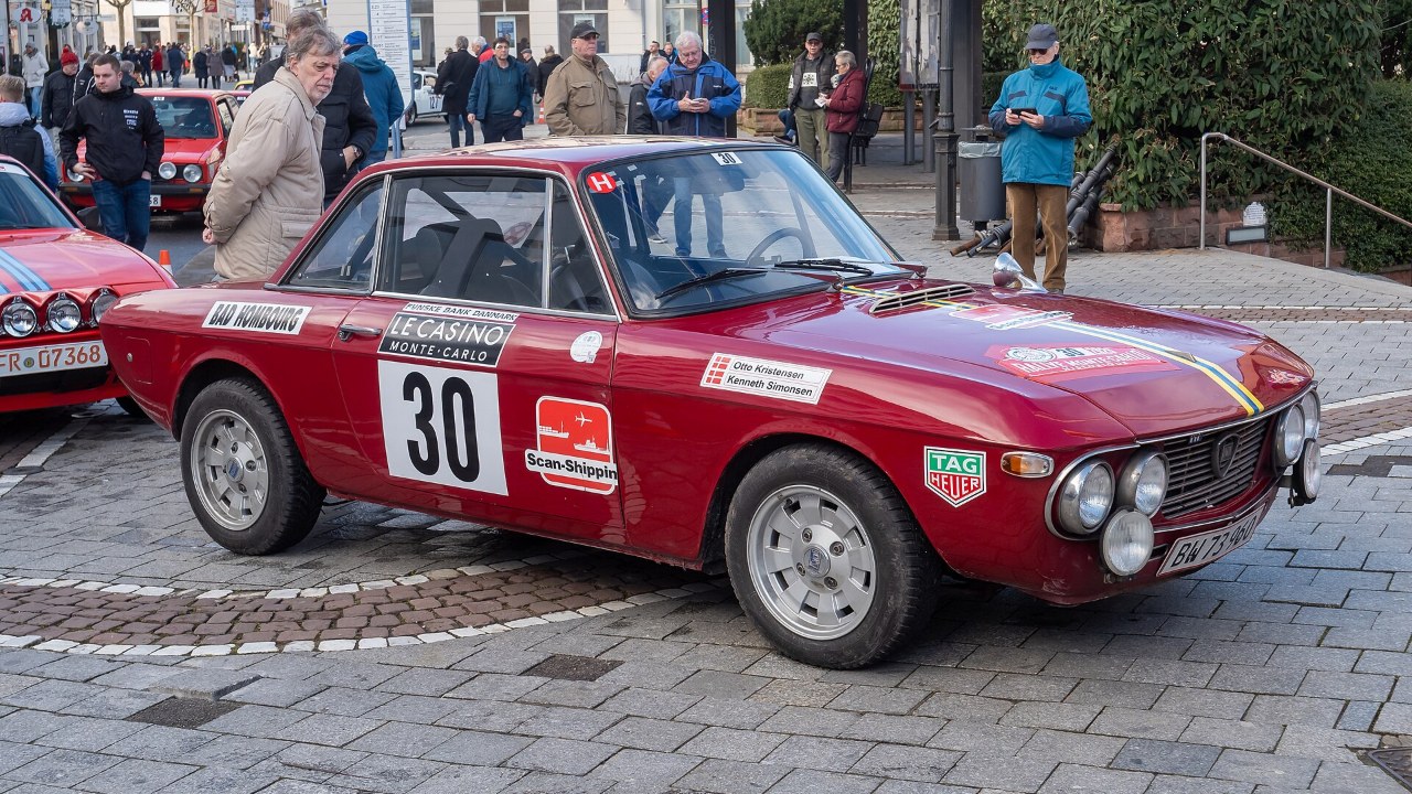 Lancia Fulvia Coupé HF rally car
