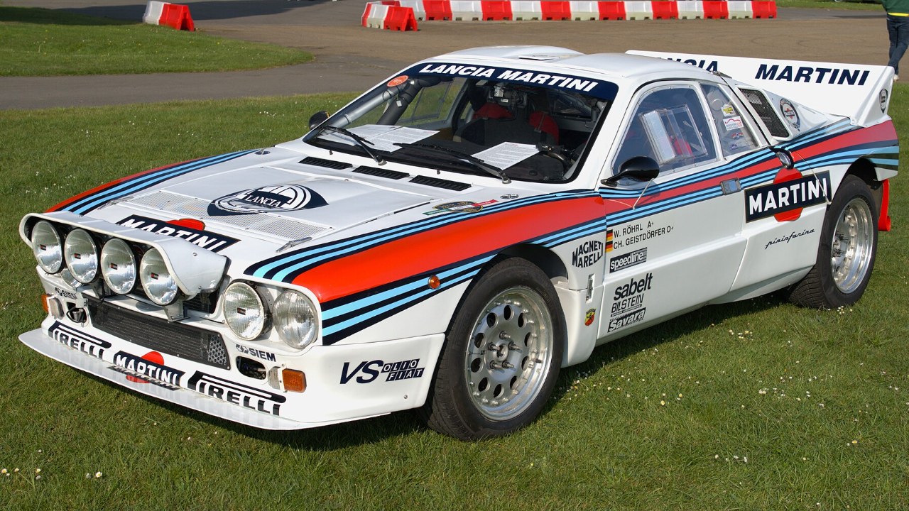 Lancia Rally 037 in Martini livery