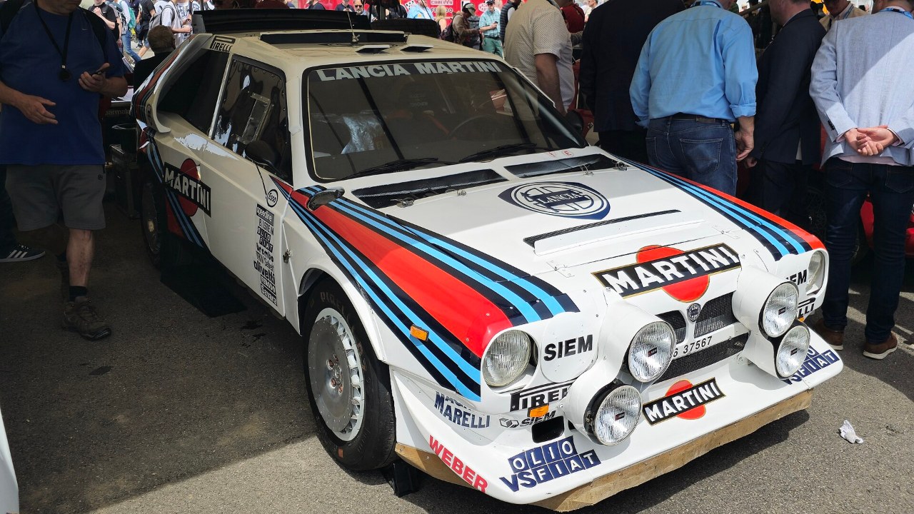 1985 Lancia Delta S4 Group B rally car