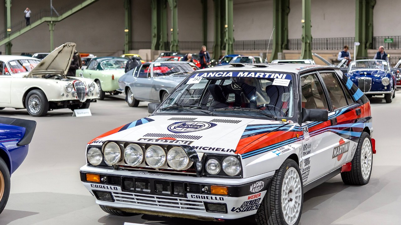 Lancia Delta HF Integrale 8V Group A rally car