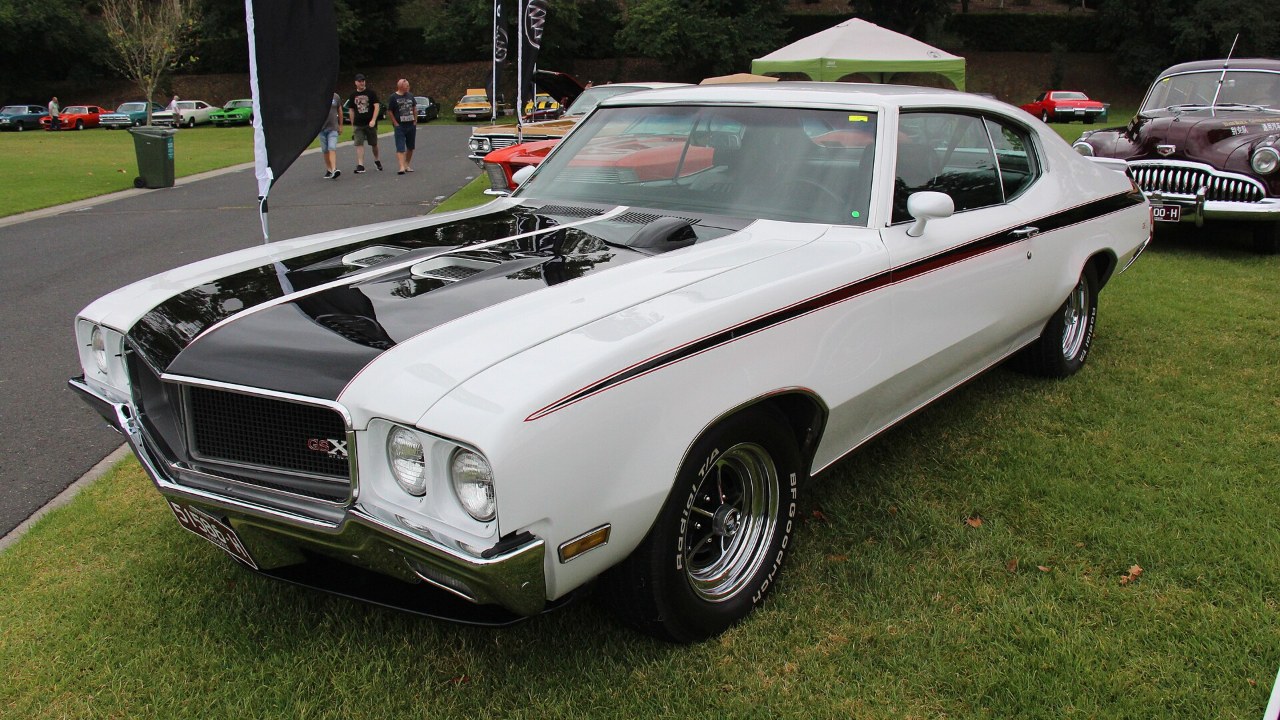 Buick built 678 GSX muscle cars for 1970, and only 187 were Apollo White
