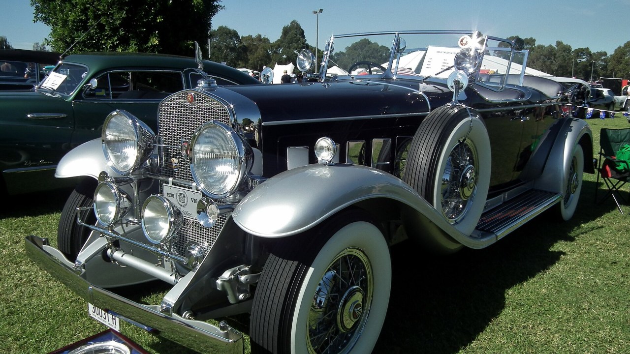 Cadillac’s 452-cubic-inch V-16 made it the first U.S. automaker to sell a 16-cylinder car, in 1930