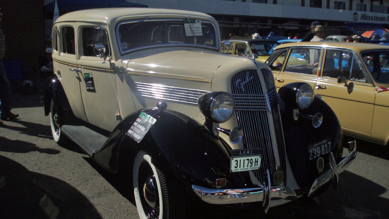 A 1936 Graham sedan
