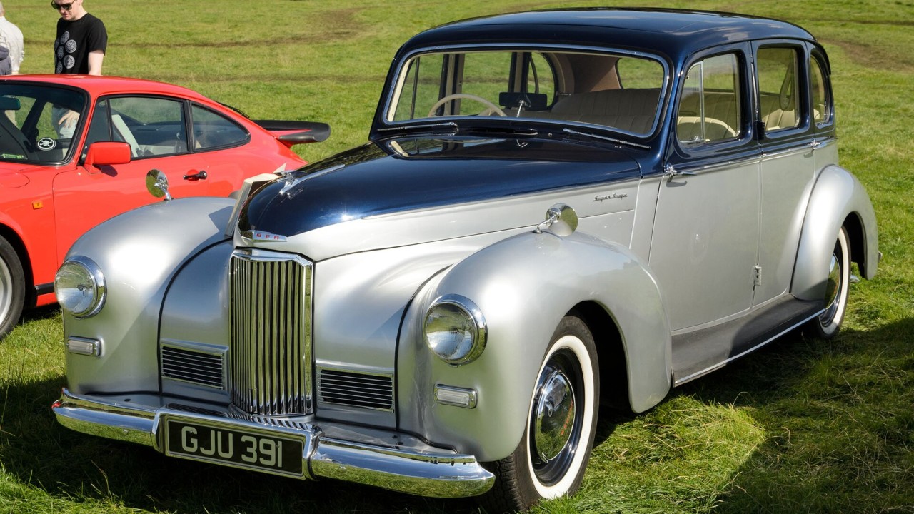 A 1950 Humber Super Snipe Mark II