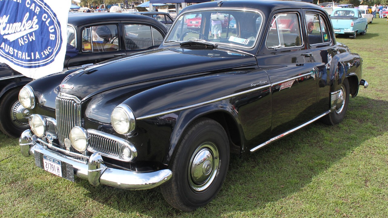 8 Humber Super Snipes from the 1938 original to the last Series VA in 1967