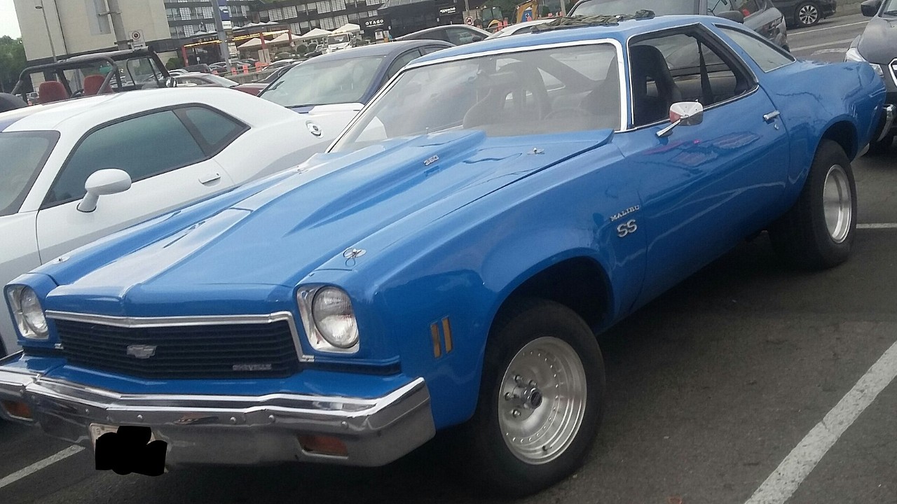 A 1973 Chevrolet Chevelle Malibu SS, the last year of the Chevelle SS