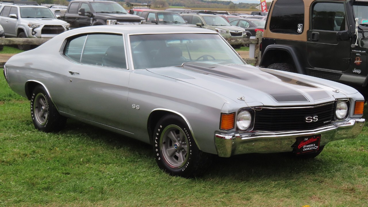 A 1972 Chevrolet Chevelle SS Sport Coupe