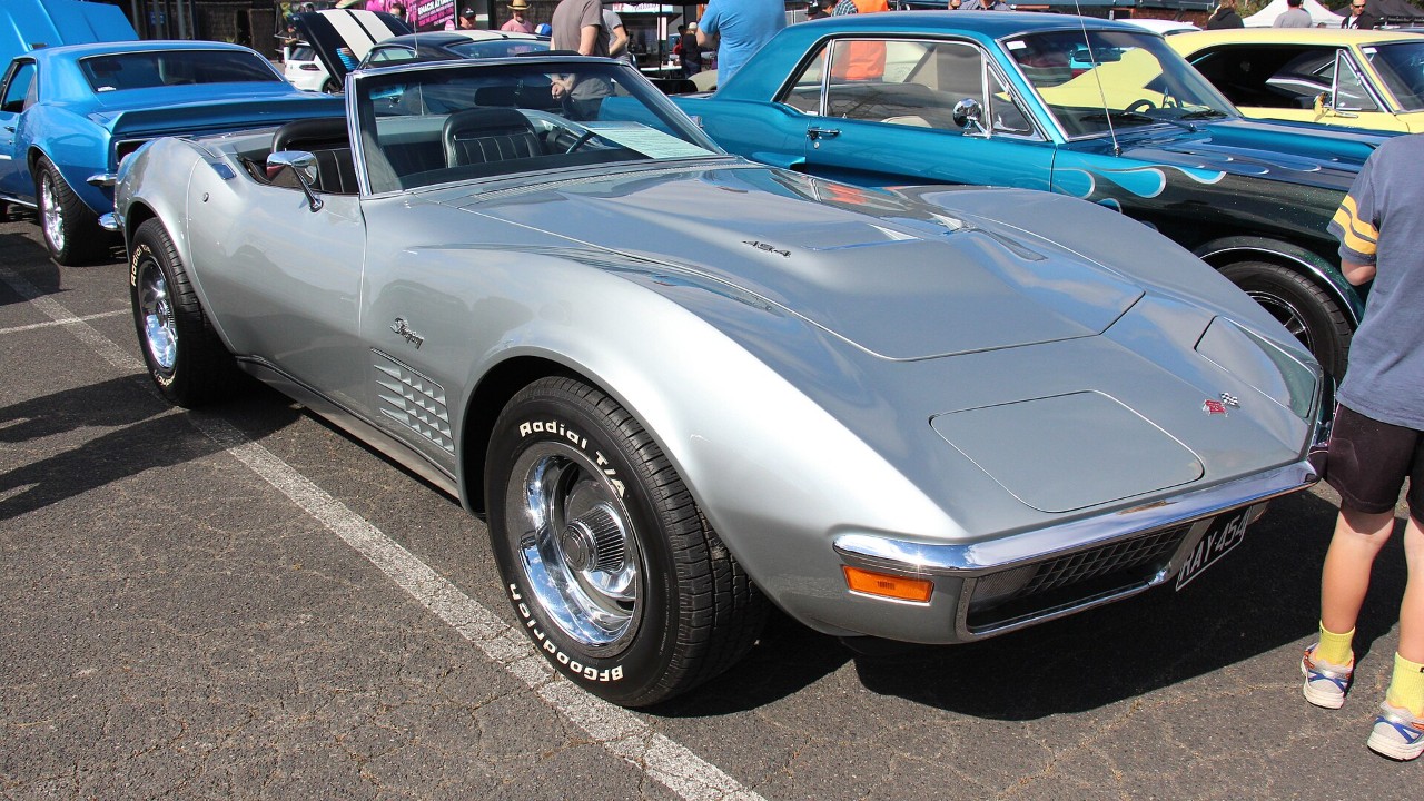 A 1971 Chevrolet Corvette 454 convertible