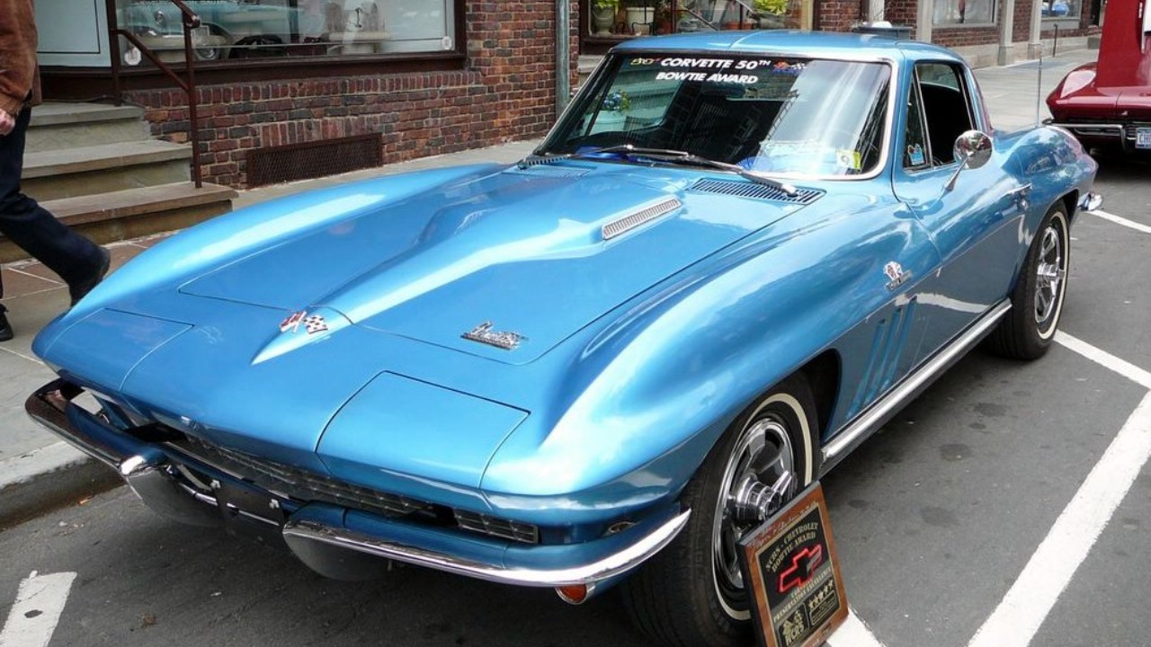 A 1966 Chevrolet Corvette 427 coupe