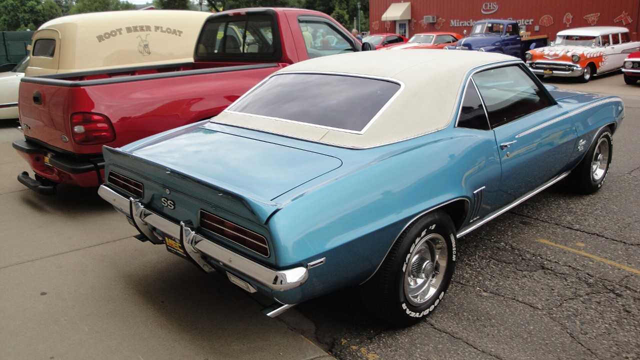 A 1969 Chevrolet Camaro RS