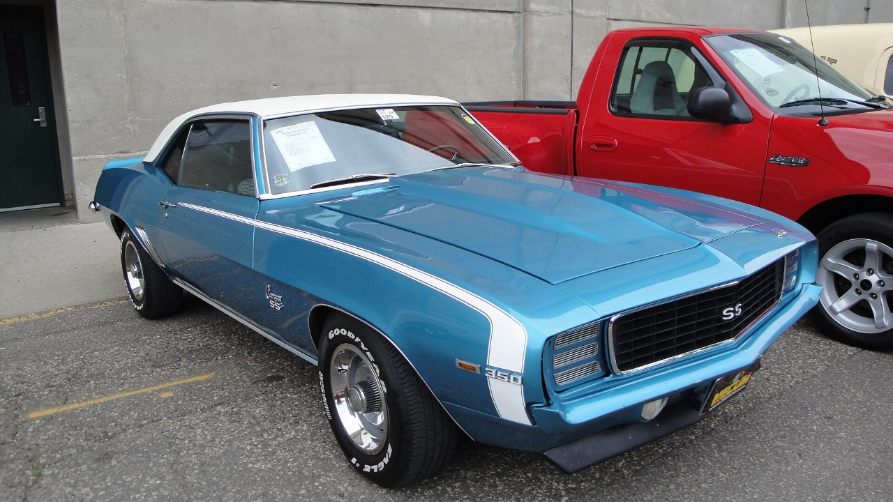A 1969 Chevrolet Camaro RS