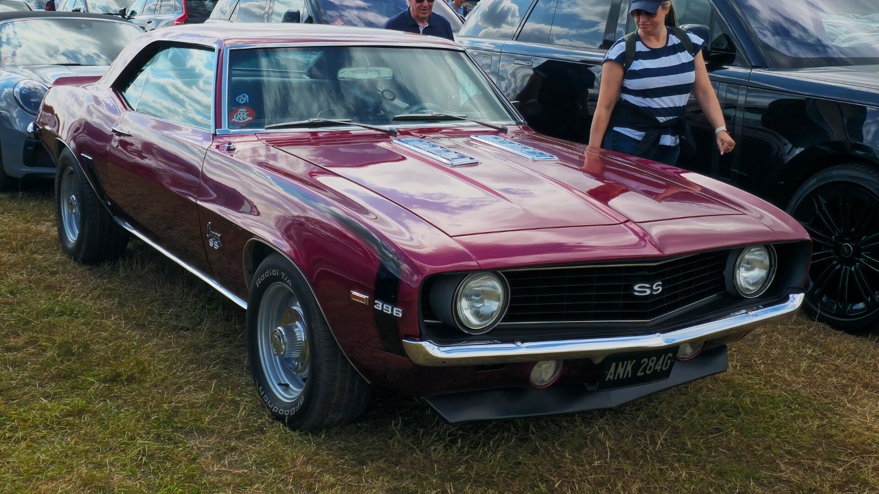 A 1969 Chevrolet Camaro SS