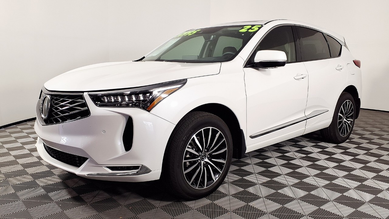 A 2025 Acura RDX, the SUV due for a hybrid version in the Acura SUV roadmap