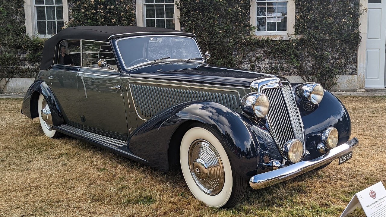 A 1938 Lancia Astura Series 4 by Pininfarina