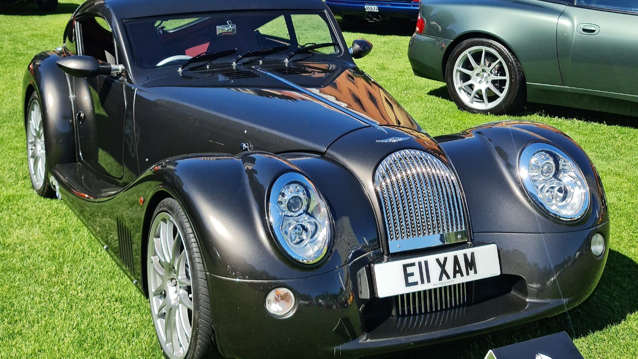 A 2008 Morgan Aeromax coupe