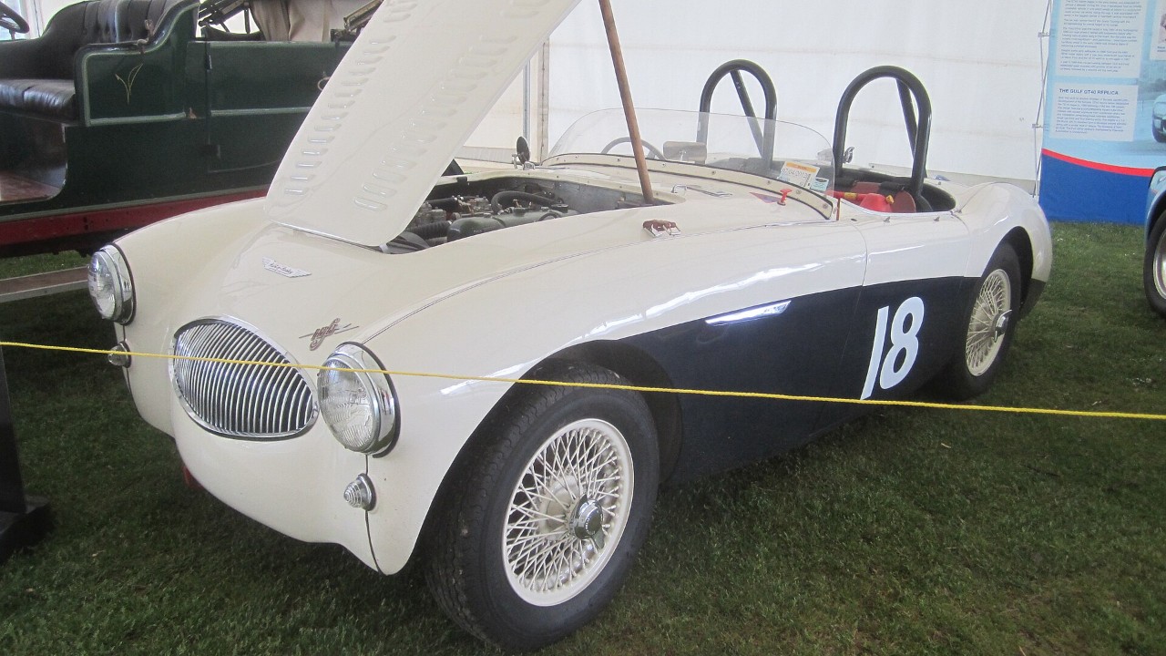 A 1955 Austin-Healey 100S