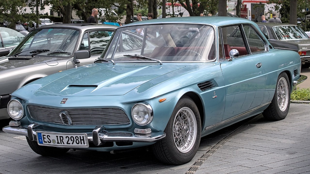 Iso made refrigerators and the Isetta before it built 797 Corvette-powered Rivolta GTs