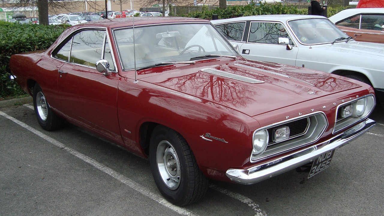 A 1967 Plymouth Barracuda, the year the Barracuda Formula S got its new body