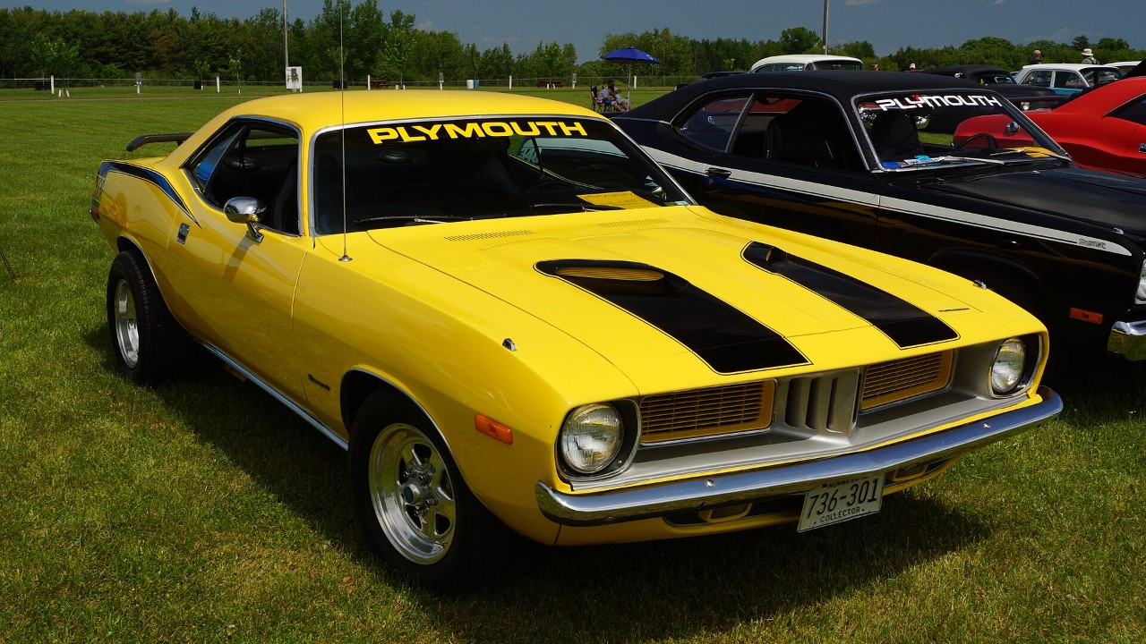 A 1974 Plymouth 'Cuda