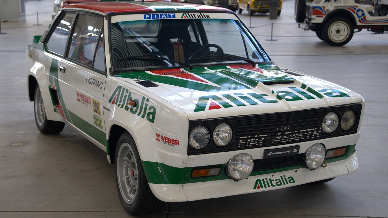 A Fiat 131 Abarth Rally