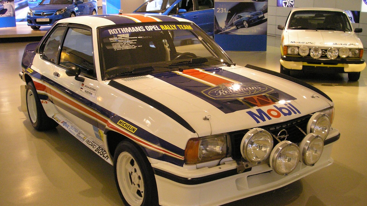 An Opel Ascona 400