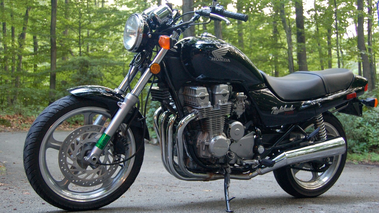 A 1992 Honda CB750 Nighthawk