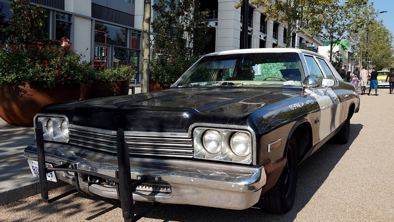 A Dodge Monaco police car