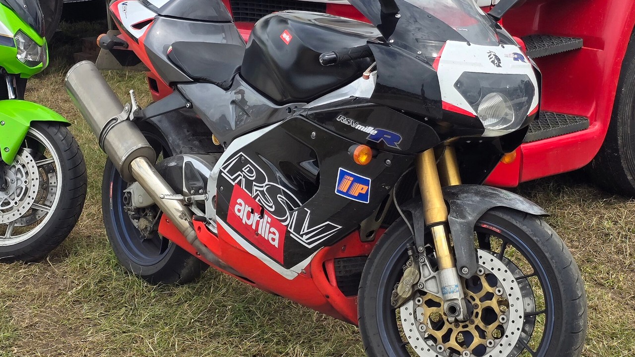 An Aprilia RSV Mille