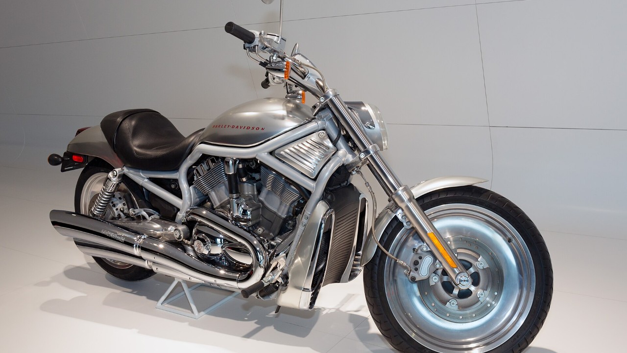 A Harley-Davidson V-Rod