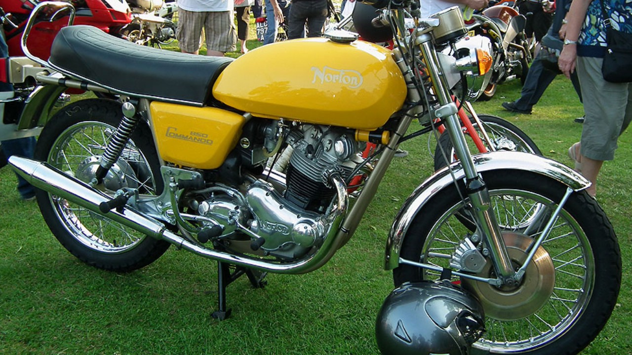 A 1974 Norton Commando 850 Interstate