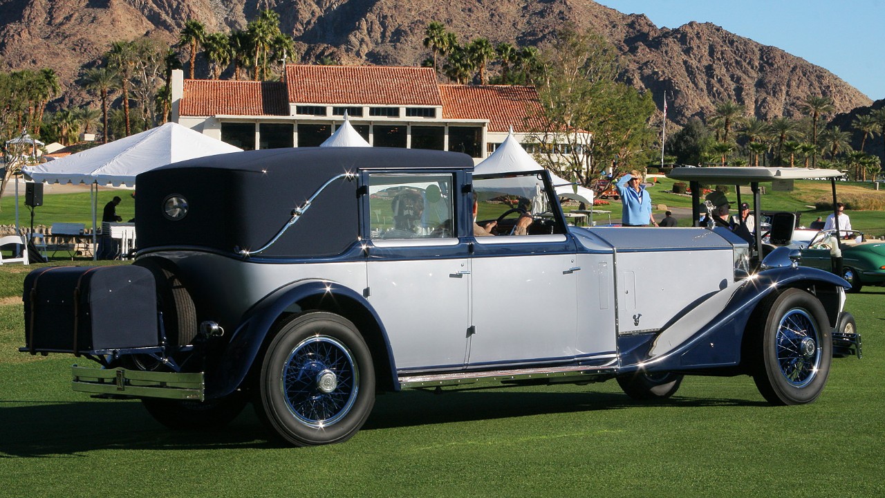 A 1930 Rolls-Royce Phantom II bodied by Brewster, the oldest of the East Coast coachbuilders