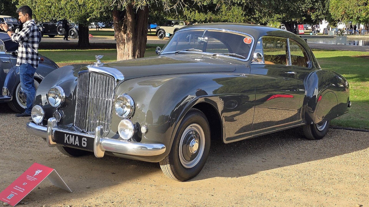 A 1952 Bentley R-Type Continental, the first Bentley Continental