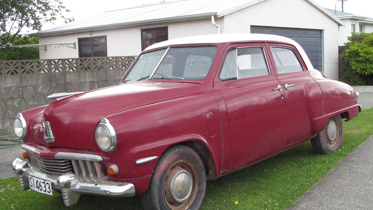 A 1947 Studebaker Champion