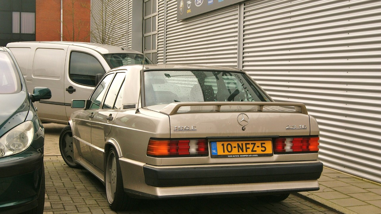 A 1985 Mercedes-Benz 190 E 2.3-16