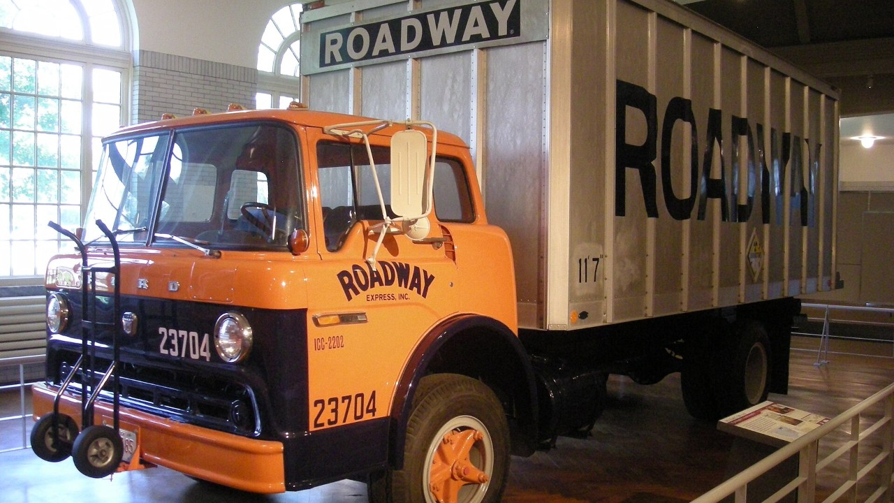 A 1974 Ford C-70 truck at the Henry Ford Museum