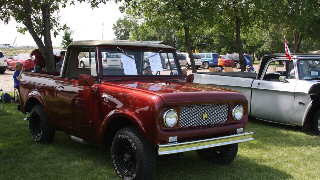 A 1963 International Scout 80