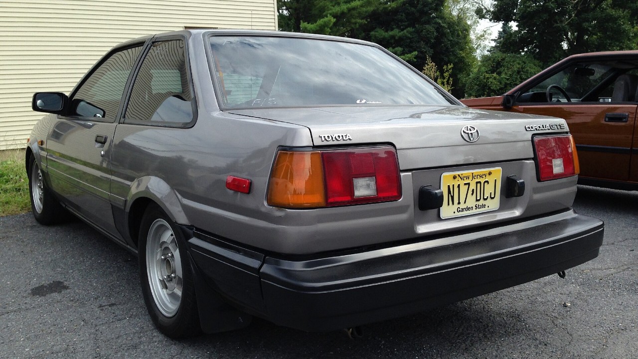A Toyota Corolla GT-S AE86 coupe