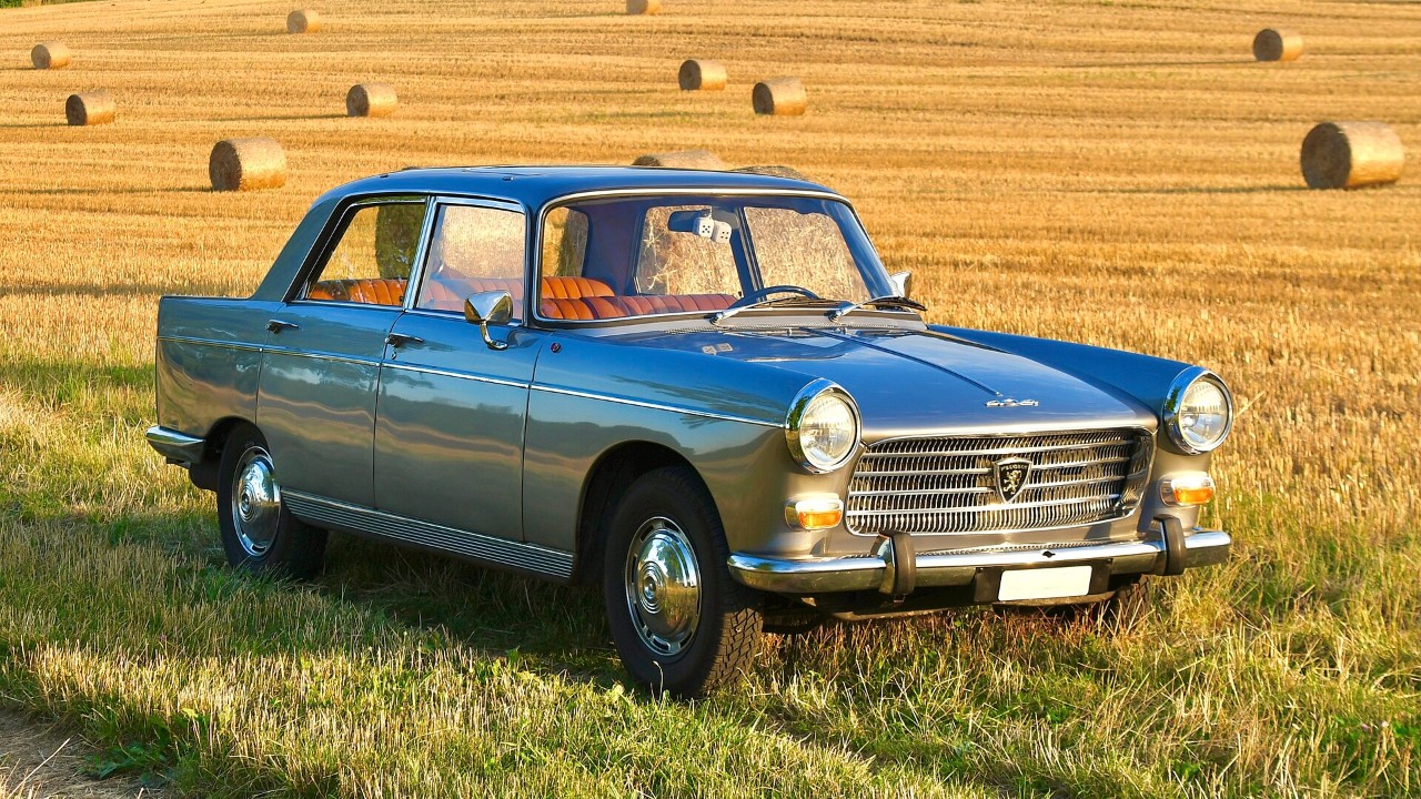 A Peugeot 404 sedan