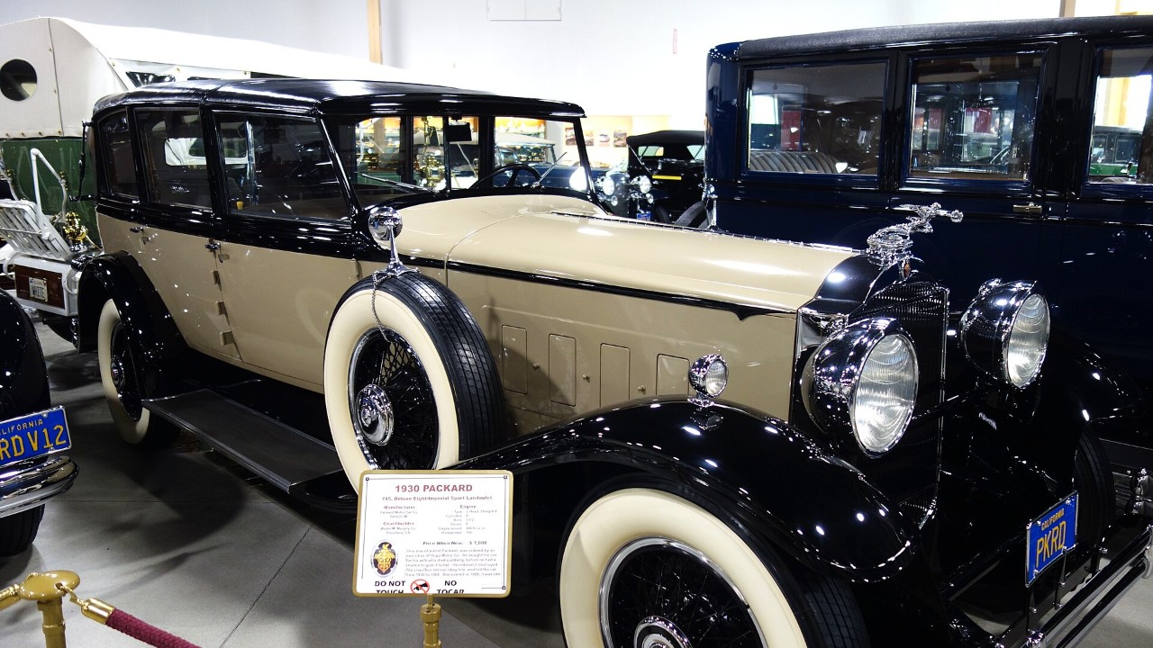 A 1930 Packard 745 Deluxe Eight