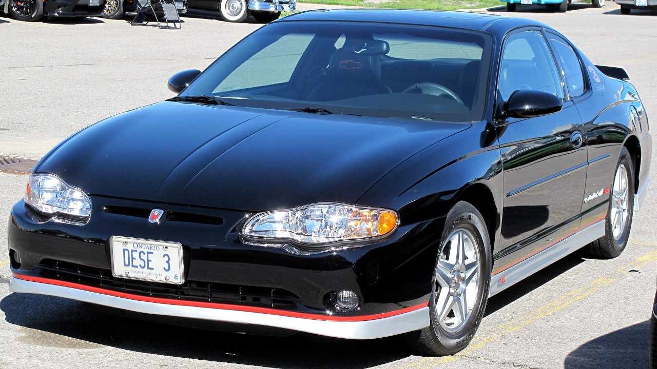 A 2002 Chevrolet Monte Carlo SS Intimidator