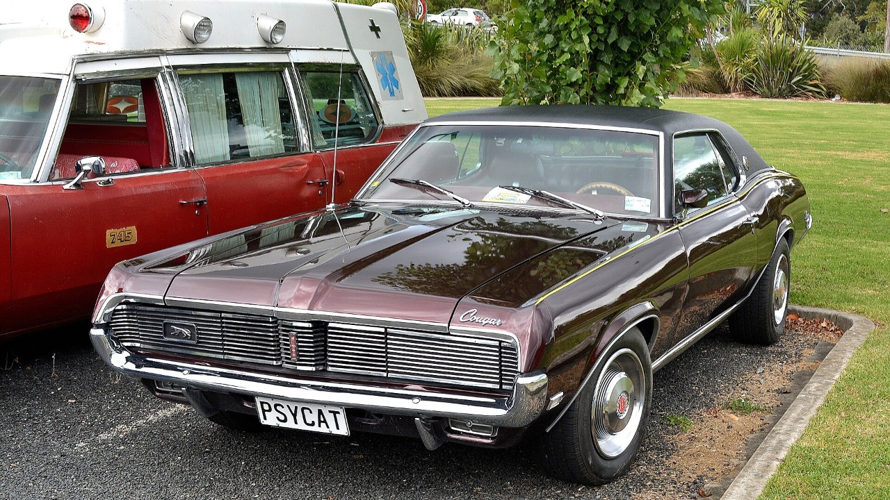 A 1969 Mercury Cougar