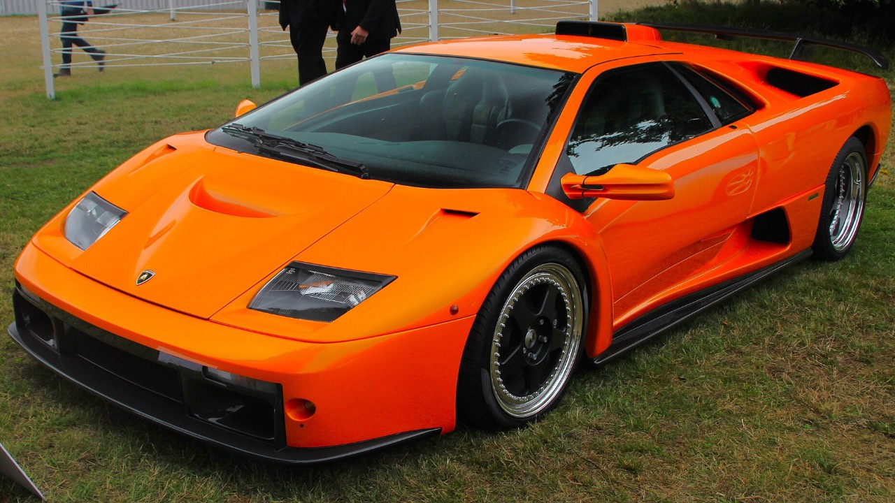 A 2000 Lamborghini Diablo GT